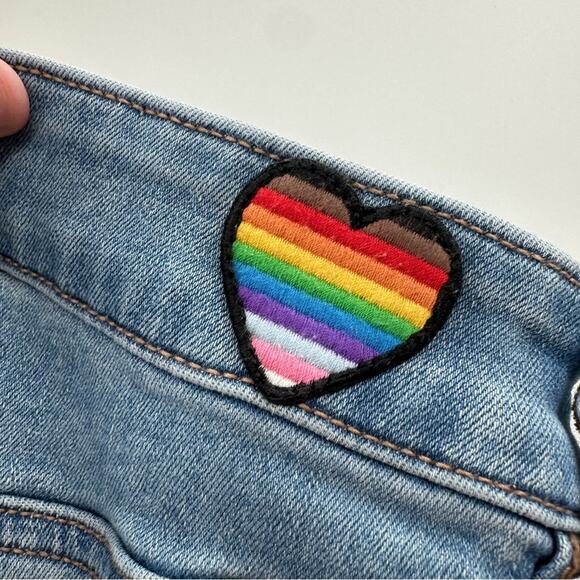 American Eagle Hi-Rise Light Wash Distressed Raw‎ Hem Skinny Jegging Jeans Sz 14 - Picture 5 of 13